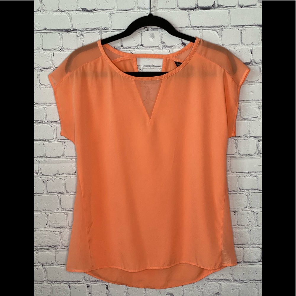 BANANA REPUBLIC Orange S Top.